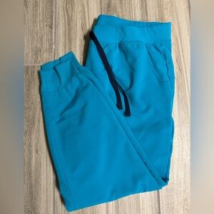 🐟 Figs Women's Teal Zamora Jogger Scrub Pants PO 6224